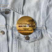 Badge Rond 7,6 Cm Mots Motivationnels - Citation Benjamin Franklin (En situation)