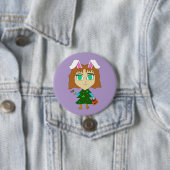 Badge Rond 7,6 Cm Multi Chibi des Fêtes (En situation)