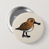 Badge Rond 7,6 Cm Multiplication du bécasseau Cuillère-affiché (Devant & derrière)