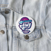 Badge Rond 7,6 Cm My Little Prepotente (En situation)