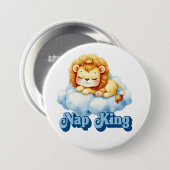 Badge Rond 7,6 Cm Nap King (Devant & derrière)
