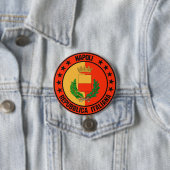 Badge Rond 7,6 Cm Napoli (En situation)