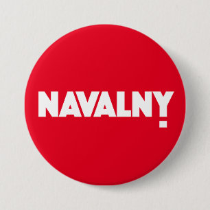 BADGE ROND 7,6 CM NAVALNY !