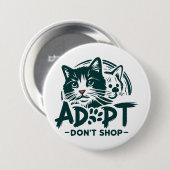 Badge Rond 7,6 Cm Ne pas acheter 1 (Devant & derrière)