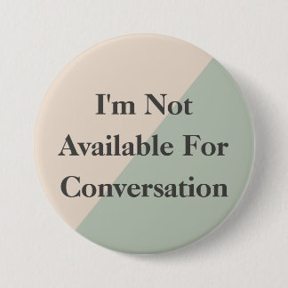 Badge Rond 7,6 Cm Ne Pas Déranger Calme S'il Vous Plaît Productivité