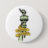 Badge Rond 7,6 Cm "Néanmoins, elle a persisté" bouton (Devant)