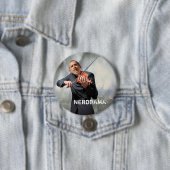 BADGE ROND 7,6 CM NEROBAMA (En situation)