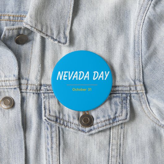 Badge Rond 7,6 Cm Nevada Day- Buttons (En situation)