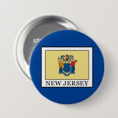 Badge Rond 7,6 Cm New Jersey (Devant & derrière)
