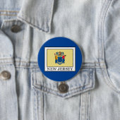 Badge Rond 7,6 Cm New Jersey (En situation)