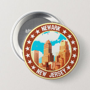 Badge Rond 7,6 Cm Newark