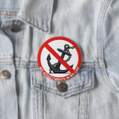 Badge Rond 7,6 Cm No attachments in my life (En situation)