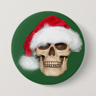 Badge Rond 7,6 Cm Noël passé