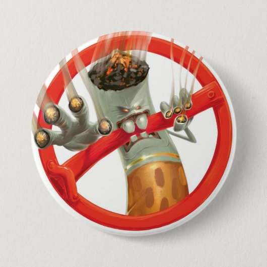 Badge Rond 7,6 Cm non-fumeurs (Devant)