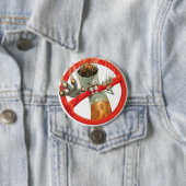 Badge Rond 7,6 Cm non-fumeurs (En situation)