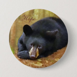 Badge Rond 7,6 Cm Notre bouton d'espoir