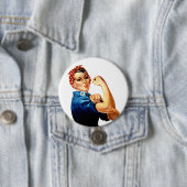 Badge Rond 7,6 Cm Nous Pouvons Le Faire ! (En situation)