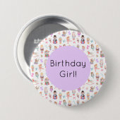 Badge Rond 7,6 Cm Nutcracker Anniversaire (Devant & derrière)