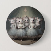 Badge Rond 7,6 Cm Nutcracker Ballet Fashion-Mice (Devant)