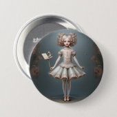 Badge Rond 7,6 Cm Nutcracker Ballet Fashion-Page Dancers (Devant & derrière)