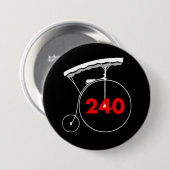 Badge Rond 7,6 Cm Observateur 240 (Devant & derrière)