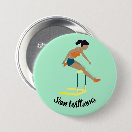 Badge Rond 7,6 Cm Obstacles (Devant & derrière)