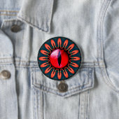 Badge Rond 7,6 Cm Oeil de dragon (En situation)