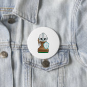 Badge Rond 7,6 Cm OEuvres d'échecs Échecs (En situation)