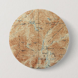 Badge Rond 7,6 Cm OEuvres Supérieures, Zone Tahawus, Adirondack Haut