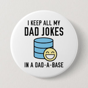 Badge Rond 7,6 Cm Officiellement papa plaisante