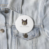 Badge Rond 7,6 Cm Ok Boomer Chat Chemise Millennial Chat Cadeau Oka (En situation)