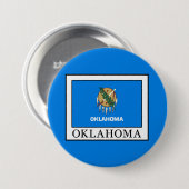 Badge Rond 7,6 Cm Oklahoma (Devant & derrière)