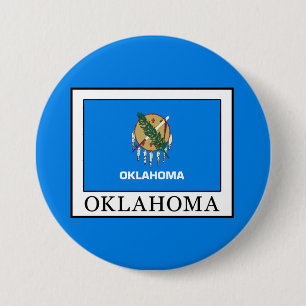 Badge Rond 7,6 Cm Oklahoma