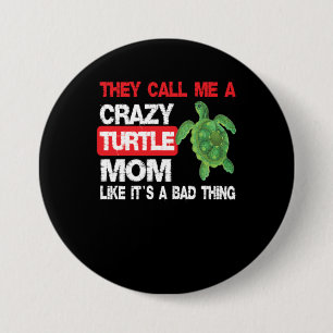 Badge Rond 7,6 Cm On M'Appelle Maman Fou Comme Une Mauvaise Chose