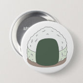 Badge Rond 7,6 Cm Onigiri (Devant & derrière)