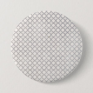 Badge Rond 7,6 Cm Ornement arabesque élégant