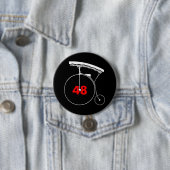 Badge Rond 7,6 Cm Os partout 48 (En situation)