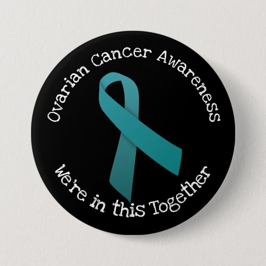 Badge Rond 7,6 Cm Ovarian Cancer Awareness (Devant)