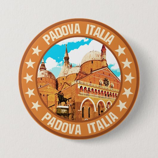 Badge Rond 7,6 Cm Padova (Devant)