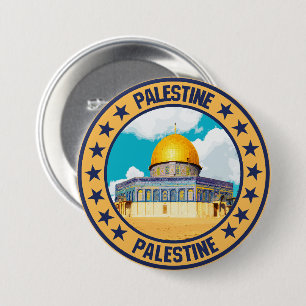Badge Rond 7,6 Cm Palestine