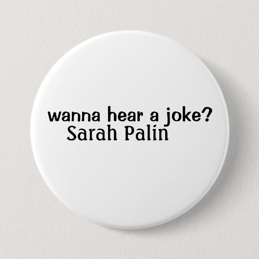 Badge Rond 7,6 Cm palin de Sarah (Devant)