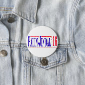 Badge Rond 7,6 Cm Palin-Jindal 2016 ! (En situation)