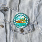 Badge Rond 7,6 Cm Panama (En situation)