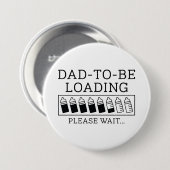 Badge Rond 7,6 Cm Papa Doit Charger (Devant & derrière)