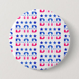 Badge Rond 7,6 Cm Papa Limited Edition