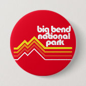Badge Rond 7,6 Cm Parc national Big Bend (Devant)