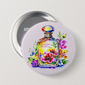 Badge Rond 7,6 Cm Parfum Mémoires oubliées (Devant & derrière)