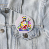 Badge Rond 7,6 Cm Parfum Mémoires oubliées (En situation)