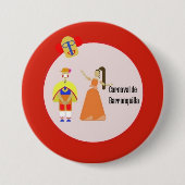 Badge Rond 7,6 Cm party (Devant)