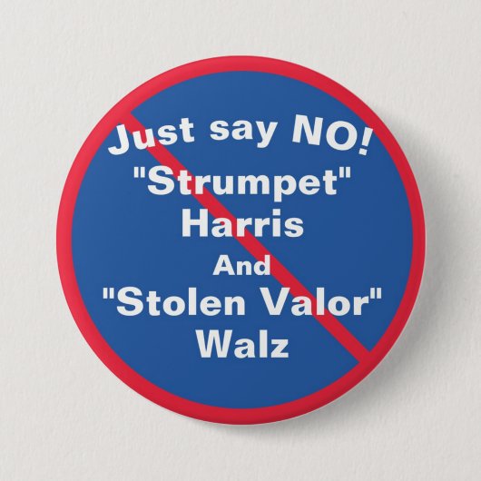 Badge Rond 7,6 Cm Pas de strumpet (Devant)